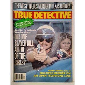 True Detective Magazine December 1981 Vintage Crime Issue